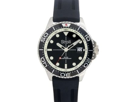 Men s Watch Stroili 1685368 Black Cheap