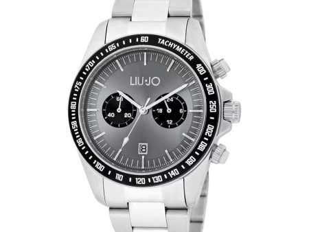 Men s Watch LIU JO TLJ2117 Grey Silver Hot on Sale