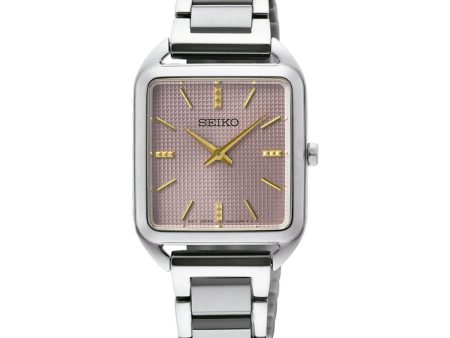 Men s Watch Seiko SWR077P1 Pink Silver Sale