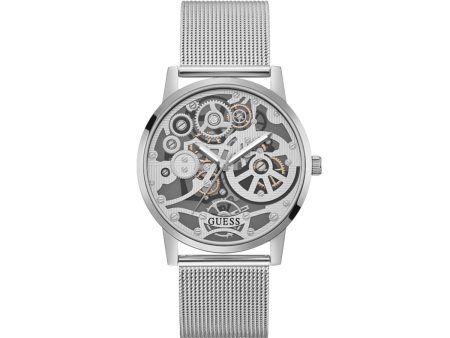 Men s Watch Guess GW0538G1 Silver Online now