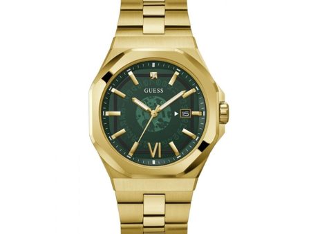 Men s Watch Guess GW0573G2 Green Discount