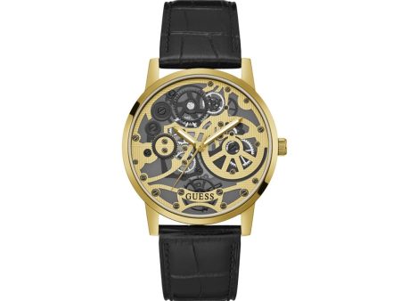 Men s Watch Guess GW0570G1 Black on Sale