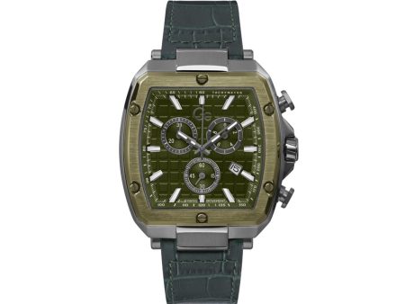 Men s Watch Guess Y83011G9MF Green For Discount