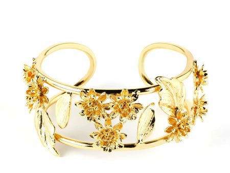 Bracelet Shabama Luxor Brass gold-plated Online Hot Sale