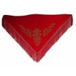 Shawl PGRDRD Red 140 cm Hot on Sale