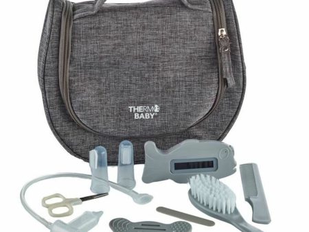 Hygiene set ThermoBaby 9 Pieces Grey Online now