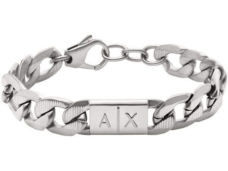 Men s Bracelet Armani Exchange AXG0077040 For Discount