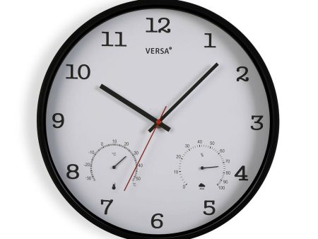 Wall Clock Versa White Plastic 4,3 x 35,5 x 35,5 cm Cheap