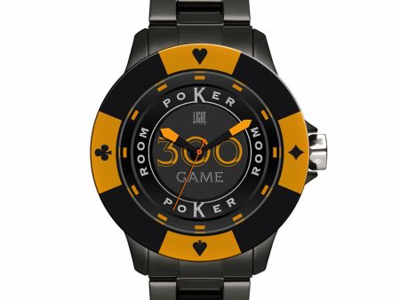 Unisex Watch Light Time POKER (Ø 41 mm) Supply