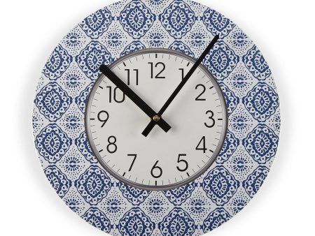 Wall Clock Aveiro Wood (4 x 29 x 29 cm) Discount