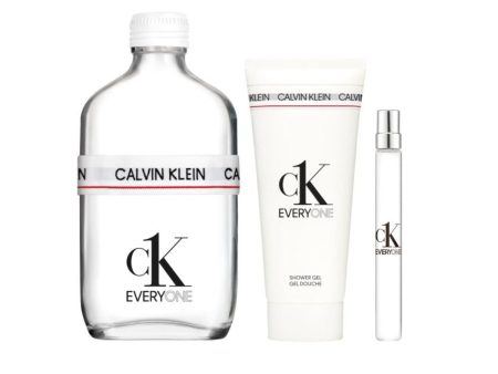 Unisex  Perfume Set Calvin Klein EDT Everyone 3 Pieces Supply