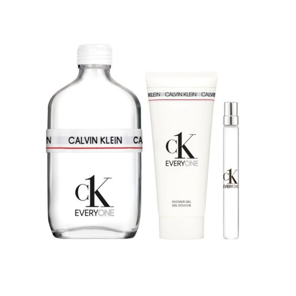 Unisex  Perfume Set Calvin Klein EDT Everyone 3 Pieces Supply