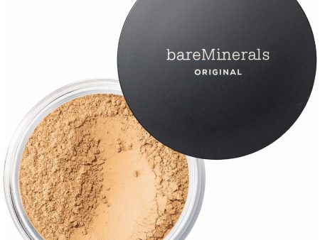 Powder Make-up Base bareMinerals Original Golden Medium Spf 15 8 g Online Hot Sale