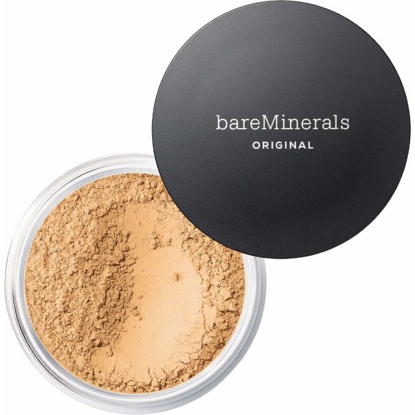 Powder Make-up Base bareMinerals Original Golden Medium Spf 15 8 g Online Hot Sale