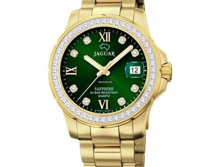 Men s Watch Jaguar J895 2 Green Discount