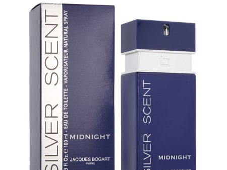 Men s Perfume Jacques Bogart EDT Silver Scent Midnight 100 ml Sale