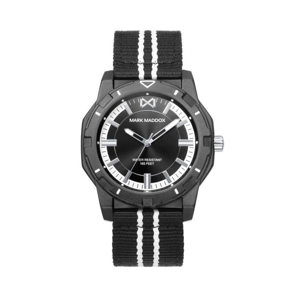 Men s Watch Mark Maddox HC0126-57 Black (Ø 43 mm) Fashion