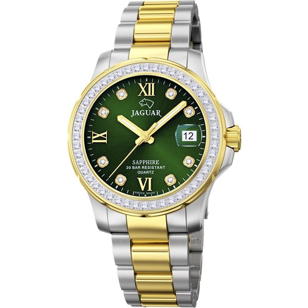 Men s Watch Jaguar J893 3 Green Online now