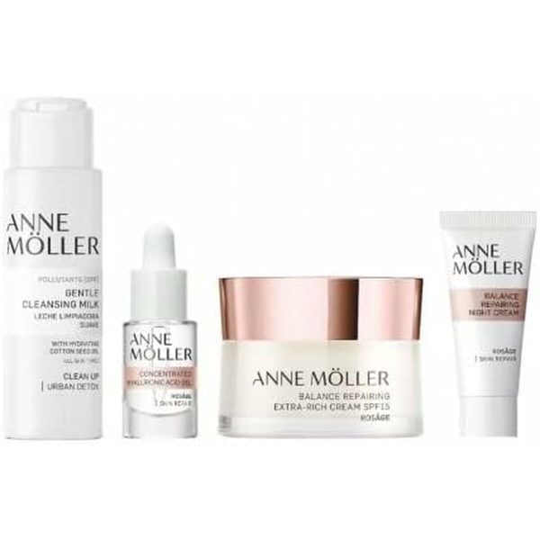 Unisex Cosmetic Set Anne Möller Rosâge Balance Extra-Rich Repairing Cream 4 Pieces Online now