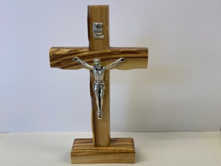 OW STANDING CROSS W CRUCIFIX-8643 Cheap