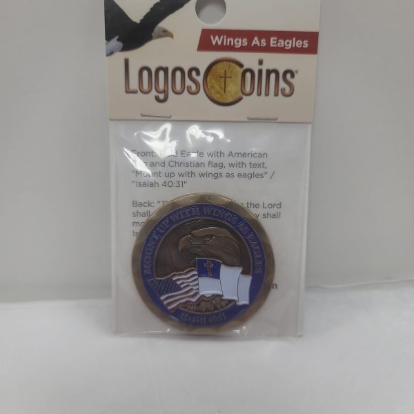 WINGS AS EAGLES COIN-0068 Sale