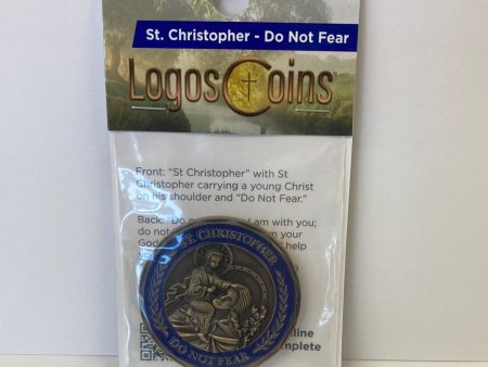 ST CHRISTOPHER DO NOT FEAR COIN-6397 For Discount