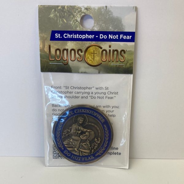 ST CHRISTOPHER DO NOT FEAR COIN-6397 For Discount