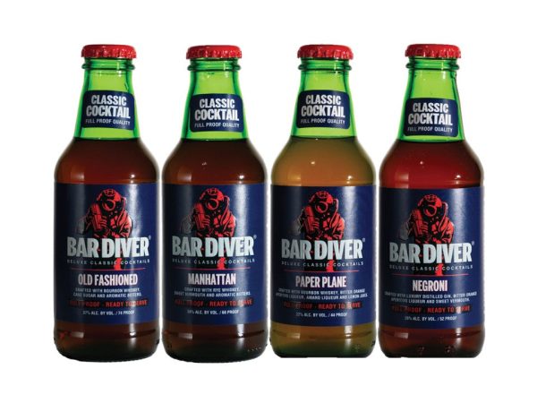 Bar Diver Deluxe Classic Cocktails Variety Pack Supply