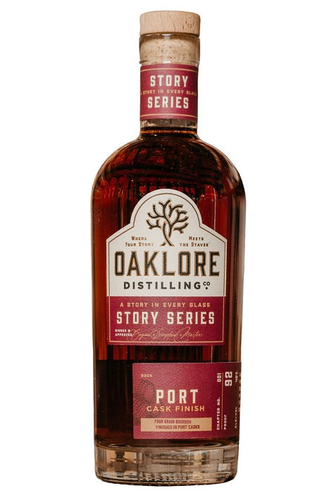 Oaklore Four Grain Bourbon Port Finish Fashion