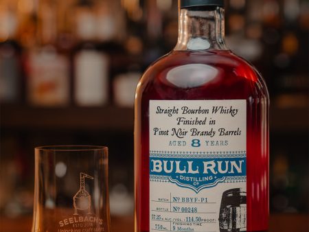 Bull Run Distillery 8-Year Bourbon Pinot Noir Brandy Finish - Selected by Seelbach s Fashion