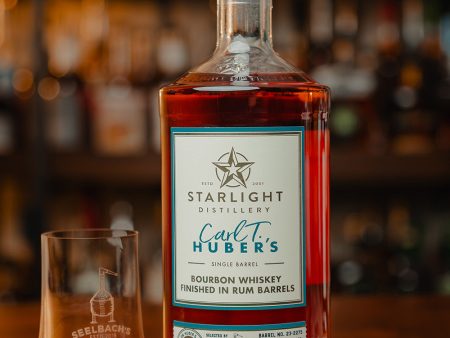 Starlight Distillery Rum Finished Bourbon Whiskey Barrel#23-2275 116.4 proof - Selected by Seelbach s Online