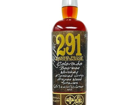 291 Colorado Bourbon Whiskey Barrel Proof Single Barrel - Selected by Albuquerque Whiskey Society & Whiskey One Cheap