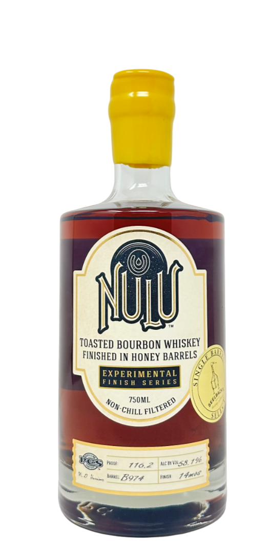 Nulu Toasted Honey Bourbon Barrel #B974 116.2 proof - Selected by Seelbach s For Cheap