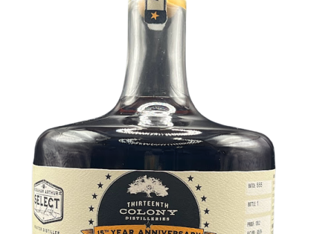 13th Colony Distillery 15th Anniversary Cask Strength Bourbon Supply