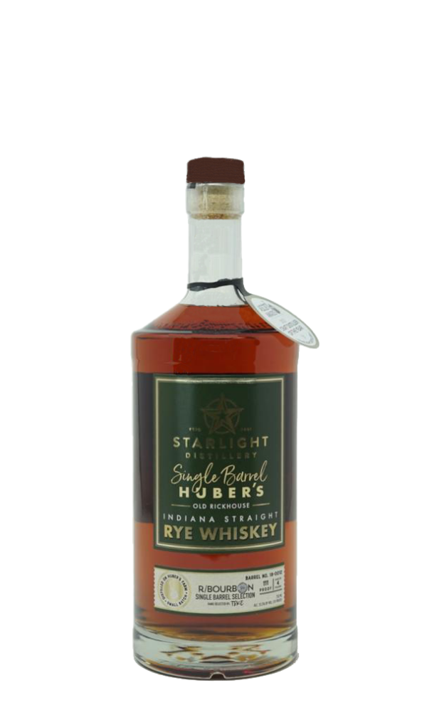 Starlight Distillery Rye Whiskey 111 Proof #18-0012 - Selected by r bourbon For Sale