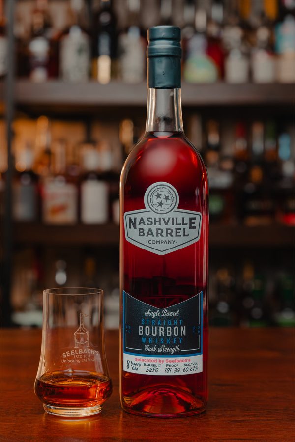 Nashville Barrel Co. Single Barrel Bourbon  Audrey   #3280 120.34 proof - Selected by Seelbach s For Cheap