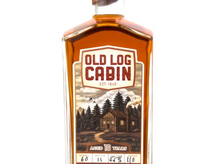 Old Log Cabin Bourbon Whiskey 10-Year Cheap