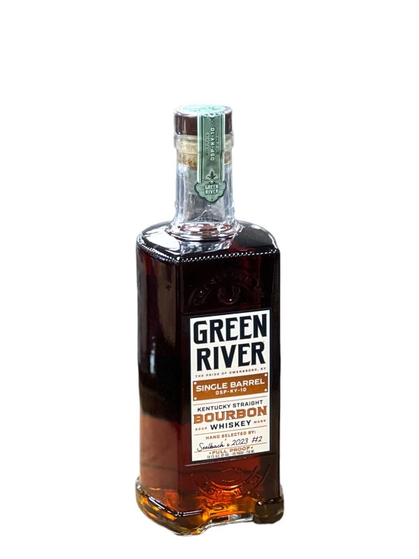 Green River Kentucky Straight Bourbon Whiskey Single Barrel Seelbach s #2 Discount