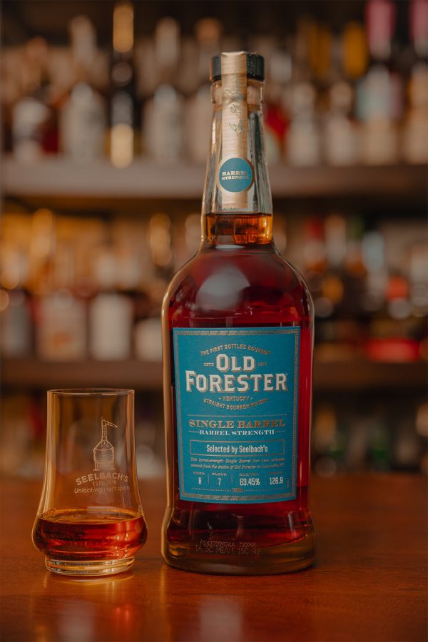 Old Forester Single Barrel 126.9 Proof Barrel Proof Bourbon - Selected by Seelbach s Cheap