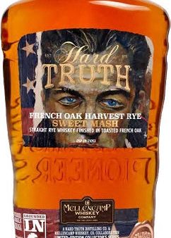 Hard Truth Distilling French Oak Harvest Rye - Mellencamp Whiskey #3 For Sale