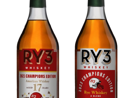 Ry3 Whiskey 2023 Champion Editions Toasted Rye & American Whiskey 2-Pack Online Sale