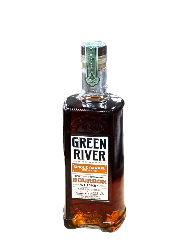 Green River Kentucky Straight Bourbon Whiskey Single Barrel Seelbach s #1 Online