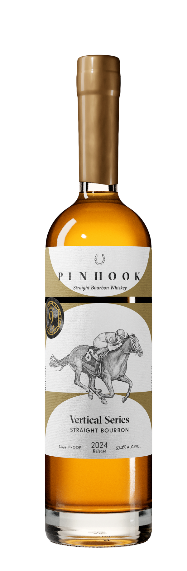 Pinhook Bourbon Vertical Series 2024 Bourbon War 9-Year 114.3 Proof Hot on Sale