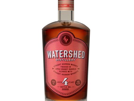 Watershed Distillery Apple Brandy Finished Bourbon For Discount