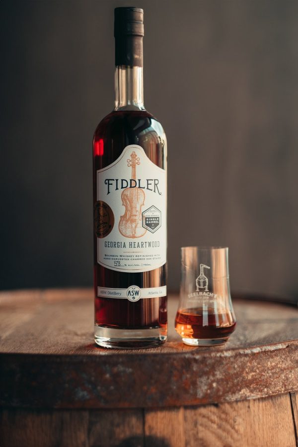 ASW Distillery Fiddler Georgia Heartwood Bourbon #109 58% - Selected By Seelbach s on Sale