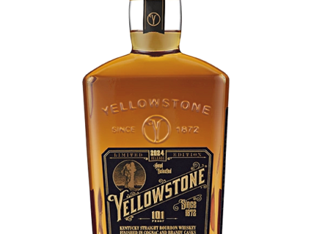 Yellowstone Straight Bourbon Whiskey Finished in Cognac and Brady Casks 2024 Cheap